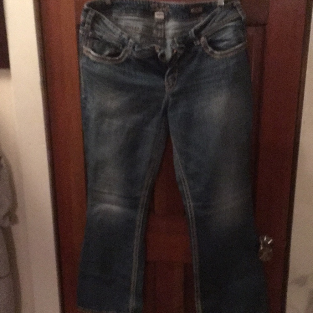 Silver jeans